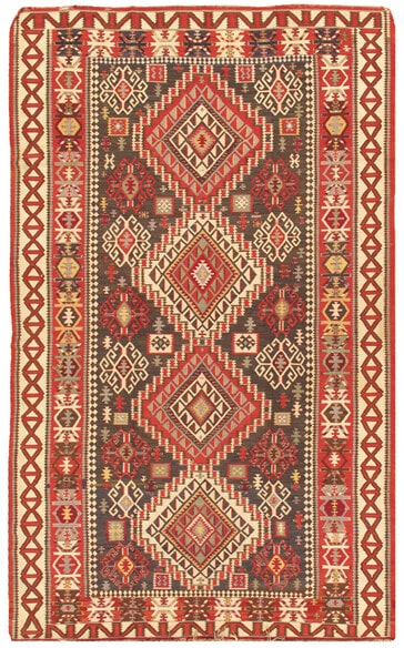 Pasargad Kilim Kilim 014290 Brown
